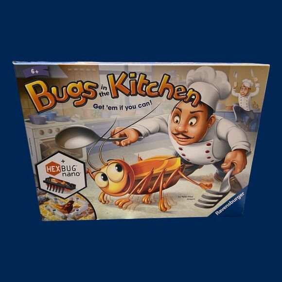 Ravensburger Other - Vintage Ravensburger Bugs In The Kitchen Hexbug Game